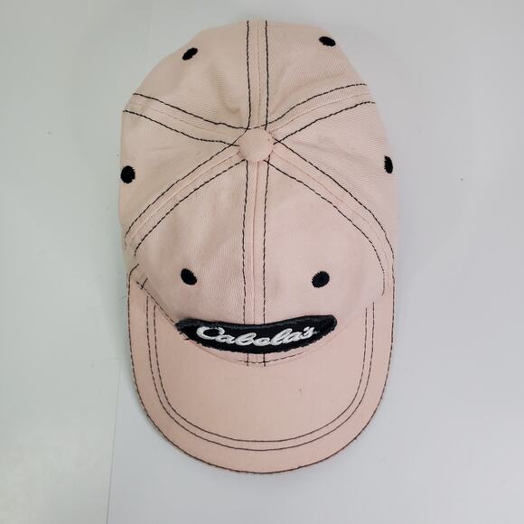 Cabela's Light Pink Strap Hat Hunting Women's Embroidered Outdoor Hiking - Picture 4 of 7